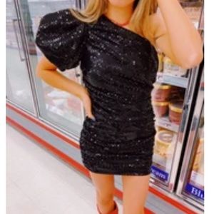 Cutest dress. Triple Threads. New with tags. Black sparkly dress.